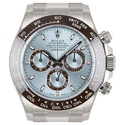 rolex daytona platin blaues zifferblatt|rolex daytona stahl.